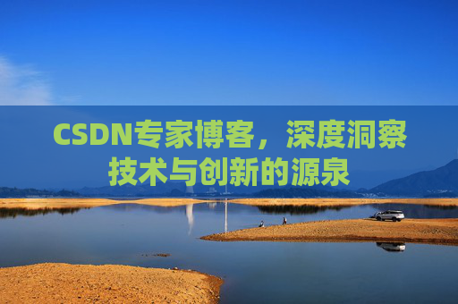 CSDN专家博客，深度洞察技术与创新的源泉